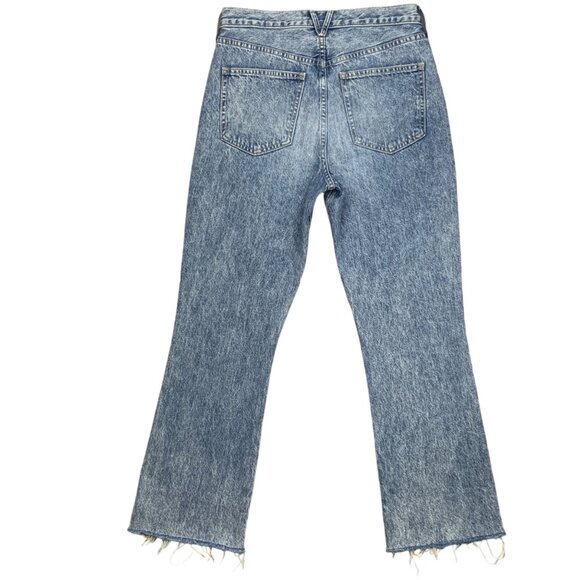 Veronica Beard Carly Kick Flare Jeans 27 High Rise Crop - Picture 12 of 13
